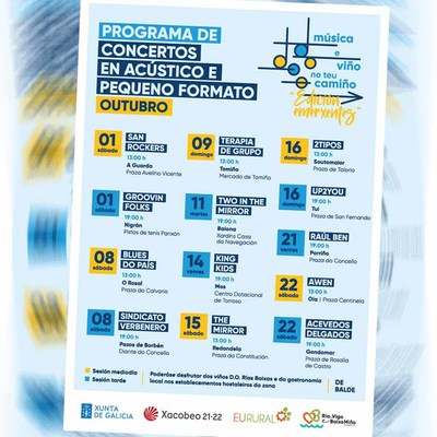Cinco novos concertos esta semana ao abeiro do programa -Msica e Vio no teu Camio-