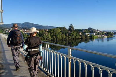 5.255 persoas iniciaron en setembro Camio de Santiago en Tui