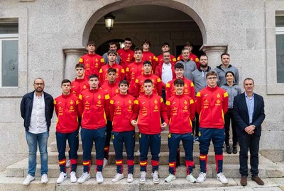 Tui acolle esta semana a preparacin da Seleccin Espaola de balonmn xuvenil para o Campionato do Mundo 2023