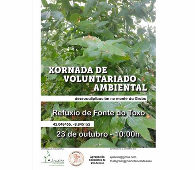 A Jalleira organiza este domingo unha xornada de voluntariado ambiental en Viladesuso(Oia)
