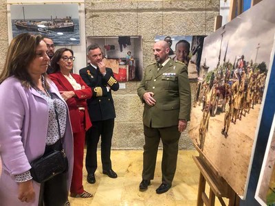  Inauguracin de la Exposicin -Misin Atalanta- en Tui