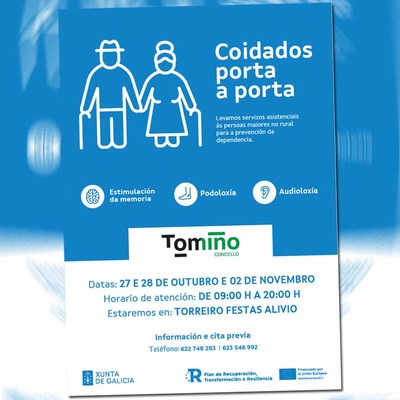 O programa -Coidados porta a porta- regresa este mes a Tomio
