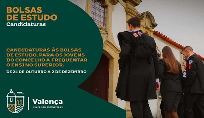 J Abriram as Candidaturas para as Bolsas de Estudo em Valena