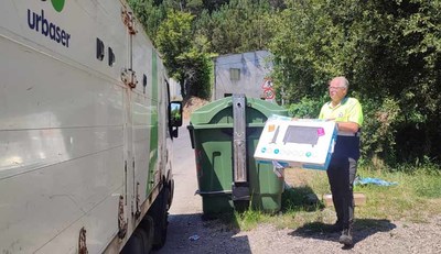 Tomio pon en marcha a recollida porta a porta de residuos voluminosos
