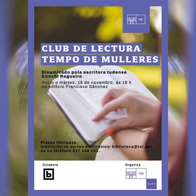 O 15 de novembro comeza o club de lectura feminista Tempo de Mulleres