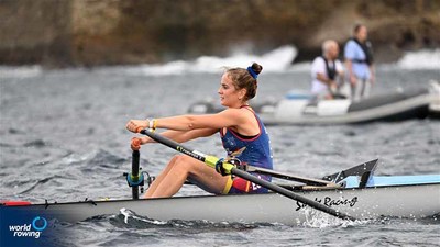 La tudense Carlota Gonzlez Gil obtiene excelentes resultados en el campeonato europeo de Remo de Mar