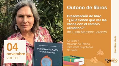 Este -Outono de libros- descubrimos con Luisa Martnez o superpoder das persoas para frear o cambio climtico