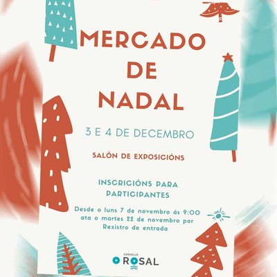 O mercado de Nadal do Rosal quenta motores