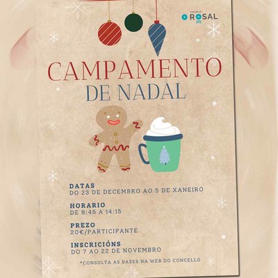 O Concello do Rosal abre o prazo de inscricin para participar no campamento de Nadal