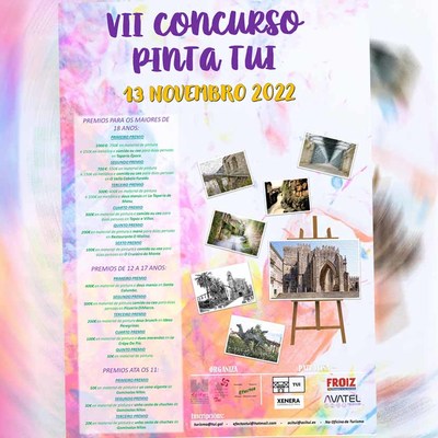 Este domingo celbrase en Tui a VII edicin do concurso -Pinta Tui-
