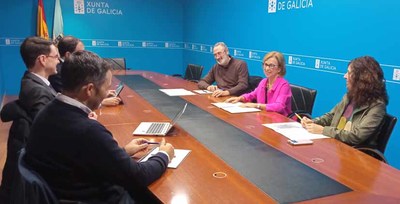 La Xunta y el Concello de Oia se renen para impulsar la tramitacin de la modificacin puntual urbanstica que permitir recuperar el Monasterio