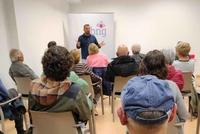 La Asamblea Local del BNG de A Guarda elige por unanimidad a Anxo Baz como candidato a alcalde