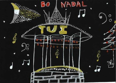 O Concello de Tui convoca o concurso de debuxo escolar para elixir a sa Postal de Nadal 