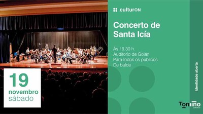 A msica latina, gran protagonista do concerto de Santa Ica da Agrupacin Musical de Goin