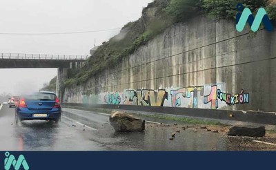 El temporal deja numerosas incidencias en toda Galicia