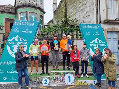 Dani Martnez e Diana Domnguez gaadores absolutos da novena edicin do Trail do Trega
