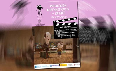 Proxeccin de curtametraxes e debate sobre a paternidade en Camposancos