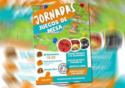 Jornada de juegos de mesa el sbado 26 de noviembre en en Recreo Artstico Guards