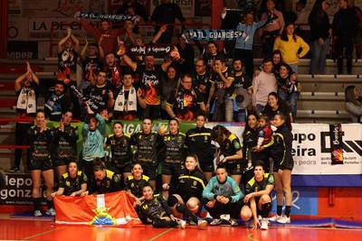 El Guards sucumbe en un derbi liguero casi siete aos despus (24-20)