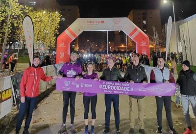 La Urban Trail Night eurocidade bate su record de participacin con ms de 400 atletas