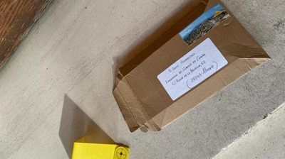 Las cartas con material explosivo enviadas a distintas delegaciones institucionales tenan el sello dedicado al Monte Trega