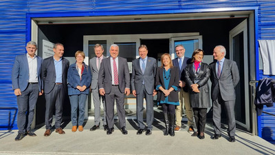 El ministro Planas destaca el -ejemplo de sostenibilidad e innovacin- que representa ORPAGU en la inauguracin de su planta frigorfica