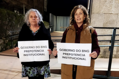 Socialistas de Tomio abandonan o pleno ante a -prepotencia institucional- do Goberno do BNG