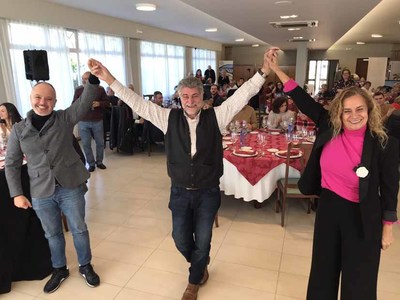 Gerardo Rodrguez Refojos presentado como candidato  Alcalda de Oia polo PSdeG-PSOE