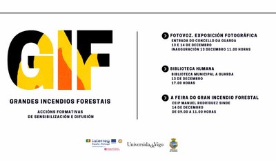 A Universidade de Vigo e o Concello da Guarda colaboran para realizar un proxecto pioneiro de sensibilizacin sobre grandes incendios forestais