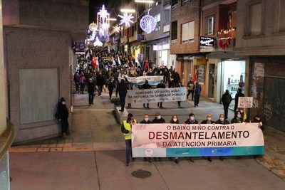 A Plataforma en Defensa da Sanidade Pblica da Guarda recibir a marcha en defensa da Sanidade Pblica do Rosal na Alameda da Guarda