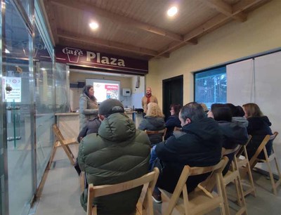 Praceiros e praceiras de Tui participan nun programa de formacin e mentorizacin
