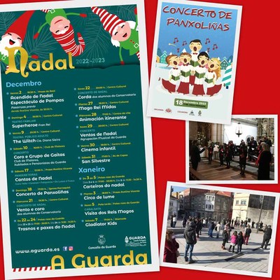 Contina a programacin de Nadal da Guarda con concertos e actividades de animacin