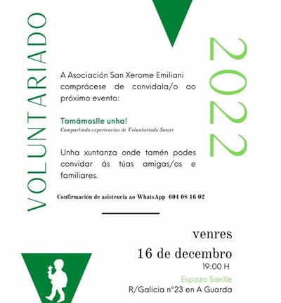 -Tommoslle unha- en honor al Voluntariado