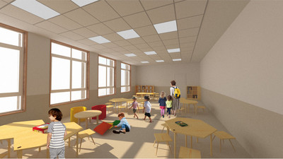 O Rosal da un nuevo paso en la rehabilitacin integral de la Escola Unitaria de Tabagn