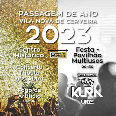 Festa de Passagem de Ano em Cerveira vai realizar-se toda no Pavilhao Multiusos