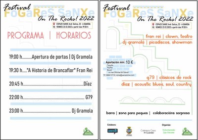 Festival FoGaReS SaNXe on the rocks!