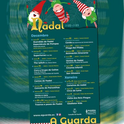 A Guarda contina coa programacin de Nadal