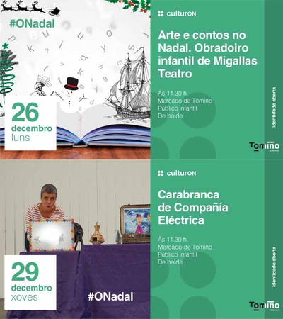 O Nadal conquista ao pblico infantil no Mercado de Tomio