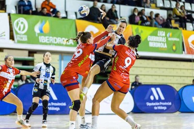 El Guards conquista la primera victoria a domicilio de la temporada en la pista del Mlaga (20-26)