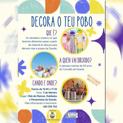 El Concello de A Guarda promueve -Decora o teu pobo-