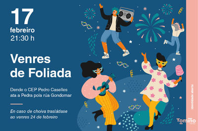 Tomio abre las inscripciones para participar desfilando en el -Venres de Foliada-
