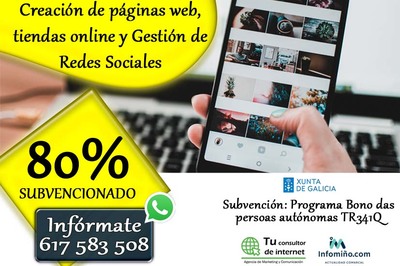 Necesitas un gestor para las redes sociales de tu negocio? Quieres crear una tienda online para vender tus productos y no sabes cmo o no tienes tiempo suficiente?