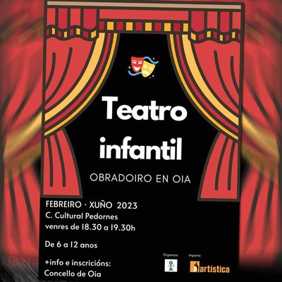 O Concello de Oia ampla o obradoiro de teatro con sesins especficas para pblico infantil