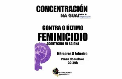 A marcha mundial das mulleres convoca concentracin este mrcores na Guarda