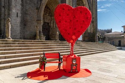 El Concello de Tui celebra San Valentn con la campaa -Namrate de Tui-