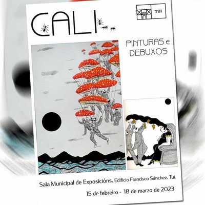 Este mrcores inaugrase a exposicin de debuxos e pinturas de Cali en Tui