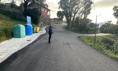 O Rosal invierte ms de 50.000 euros en la reparacin del camino desde la carretera de A Rotea hasta el Alto da Parada