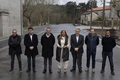 A Deputacin transforma o ncleo de Ribadelouro en Tui recuperando o espazo pblico para as persoas ao abeiro do seu modelo de mobilidade  