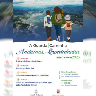 Este lunes abre el plazo de inscripcin para las andainas A Guarda - Caminha de primavera
