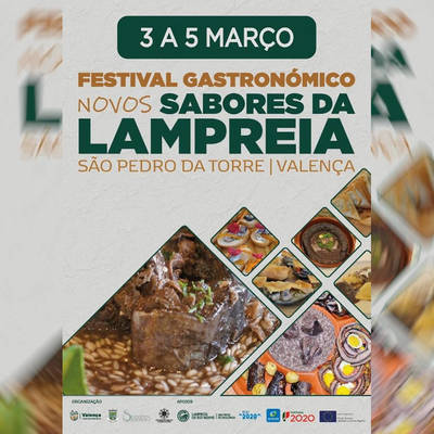 Valena recebe de 3 a 5 de maro o Festival Gastronmico Novos Sabores da Lampreia